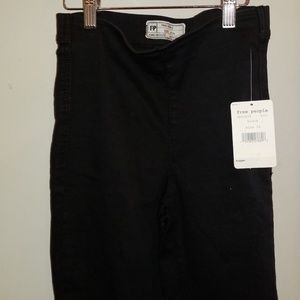 NWT free people high rise cropped pants